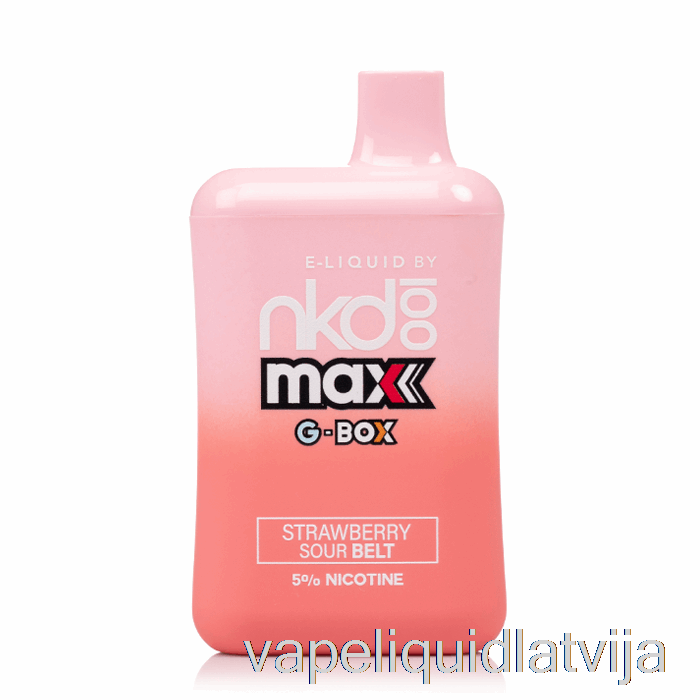 Gbox X Pliks 100 5500 Vienreizējās Lietošanas Zemeņu Skābās Jostas Vape šķidrums